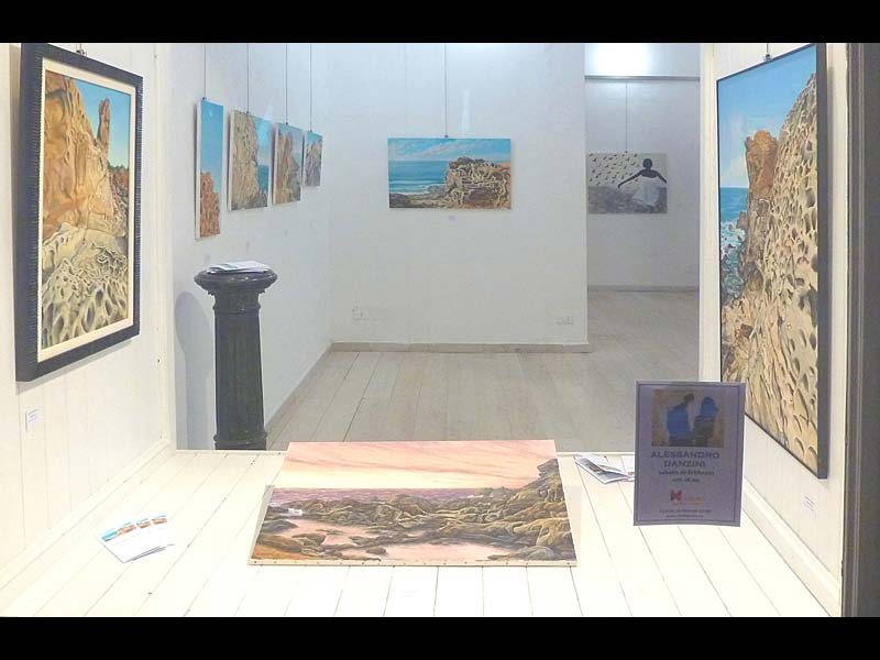 Solo exhibition organized by the Galleria Il Melograno of Livorno