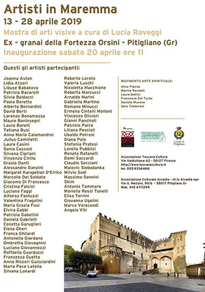 Locandina Artisti in maremma