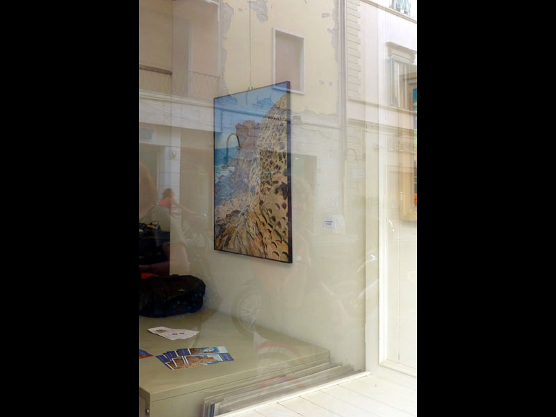 “La quadrata”, collettiva di pittura alla galleria “Il Melograno”.