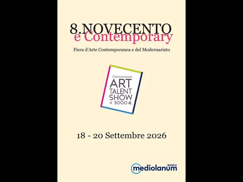 8.NOVECENTO e Contemporary 18-20 settembre 2026 Modena