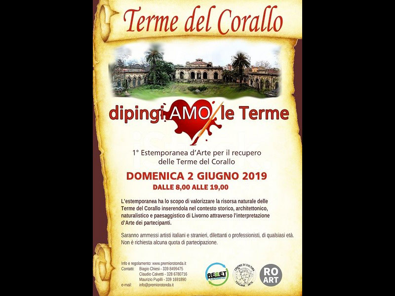 Locandina dipingiAMO le Terme - 2 June 2019