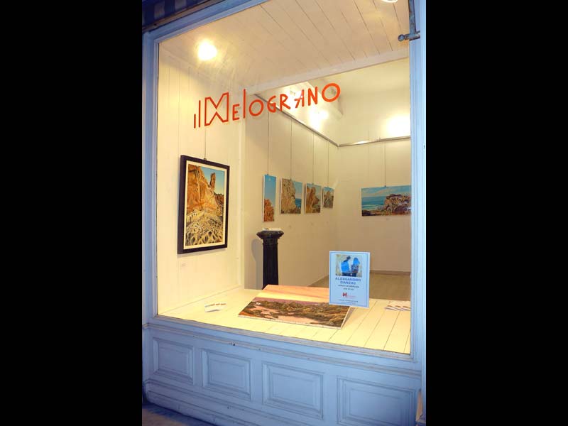 Solo exhibition organized by the Galleria Il Melograno of Livorno