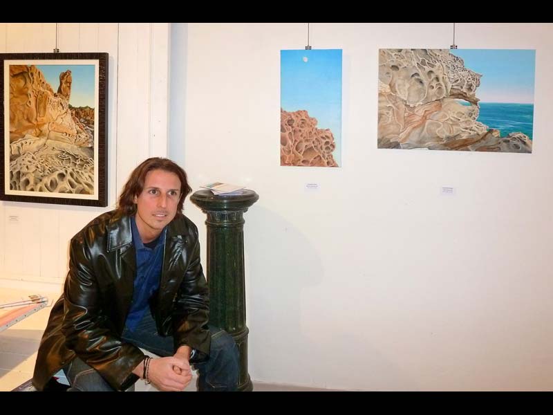 Solo exhibition organized by the Galleria Il Melograno of Livorno