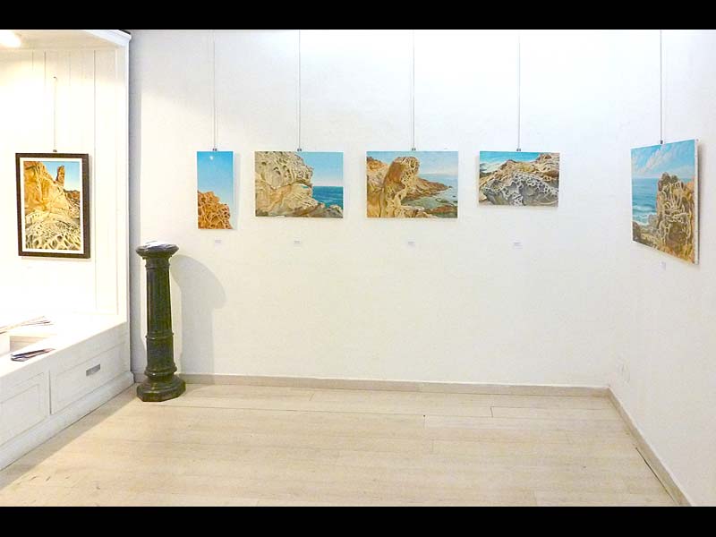 Solo exhibition organized by the Galleria Il Melograno of Livorno