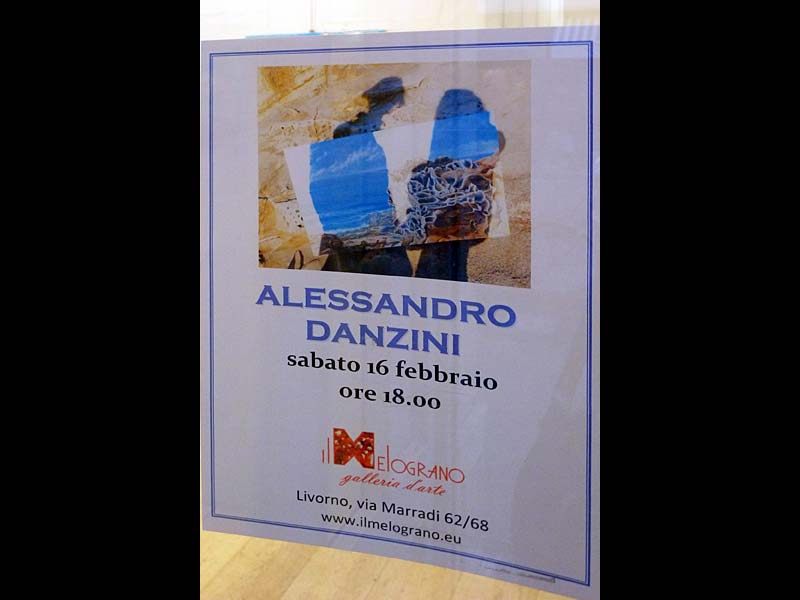 Solo exhibition organized by the Galleria Il Melograno of Livorno