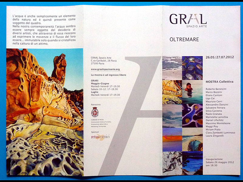 Mostra “OLTREMARE” Galleria GRAAL-SPAZIO ARTE